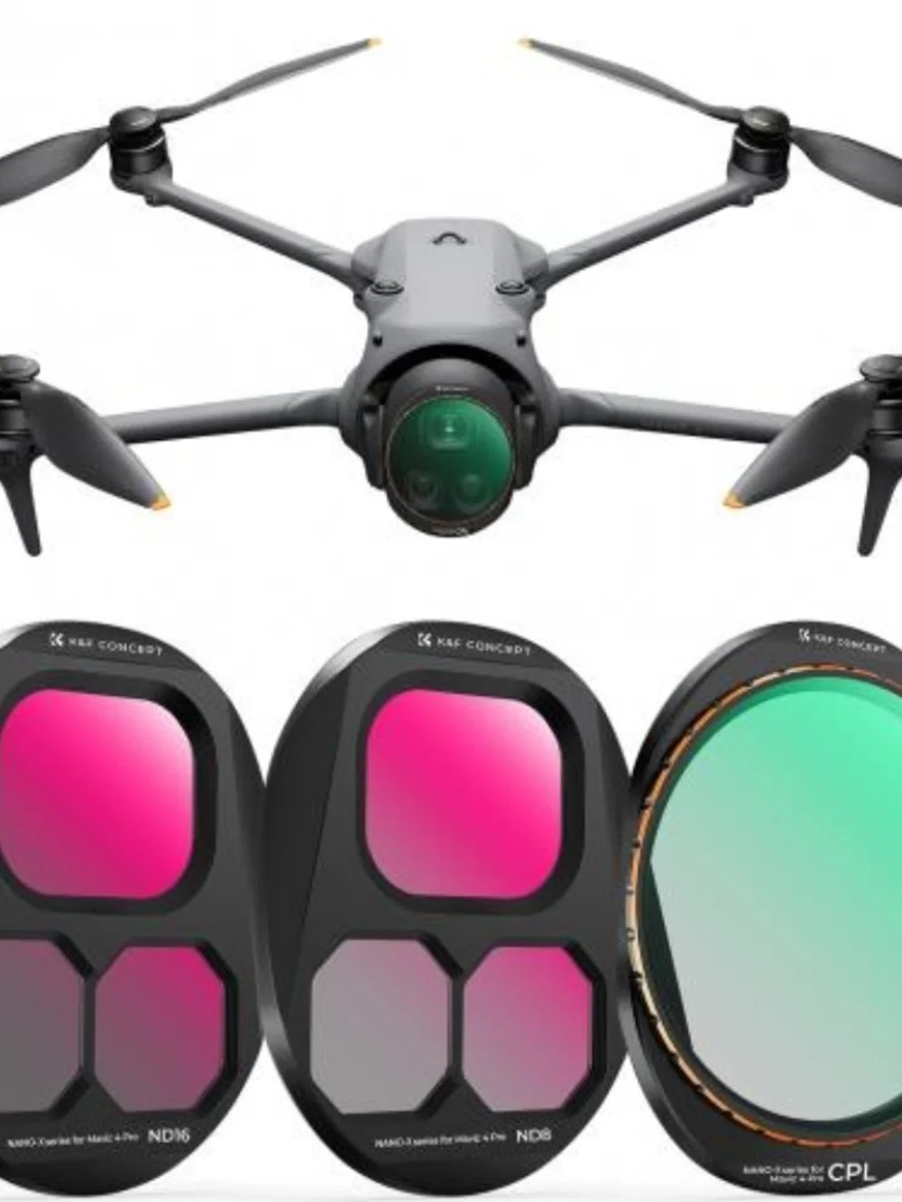 K&F Concept ND8 ND16 CPL Filter Set - FOR DJI Mavic 4 Pro